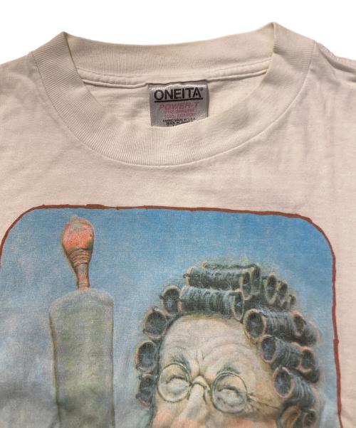 ONEITA（オニータ）ONEITA (オニータ) プリントTシャツ ホワイト サイズ:Lの古着・服飾アイテム