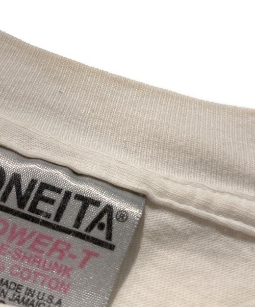 ONEITA（オニータ）ONEITA (オニータ) プリントTシャツ ホワイト サイズ:Lの古着・服飾アイテム