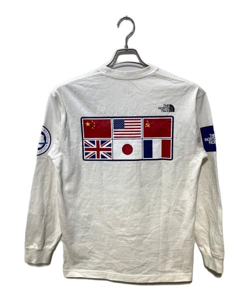 THE NORTH FACE（ザ ノース フェイス）THE NORTH FACE (ザ ノース フェイス) S TRANS Antarctica TEE ホワイト サイズ:Mの古着・服飾アイテム