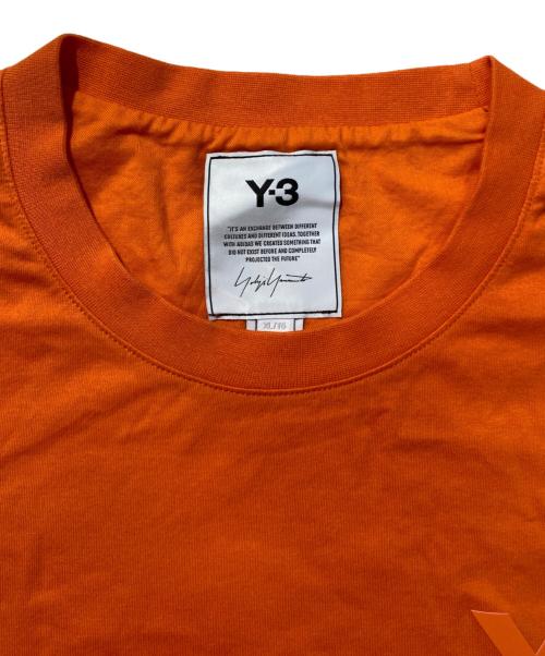 Y-3（ワイスリー）Y-3 (ワイスリー) ロゴカットソー オレンジ サイズ:XLの古着・服飾アイテム