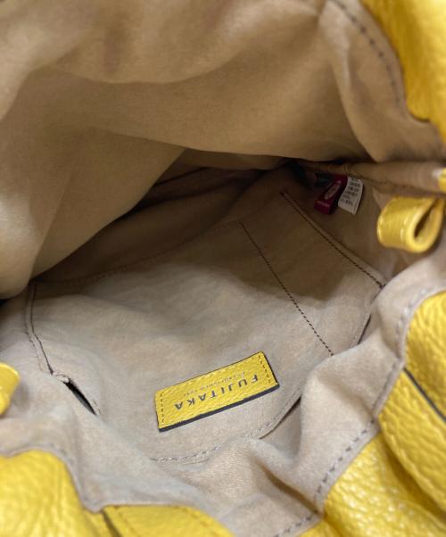 FUJITAKA（フジタカ）FUJITAKA (フジタカ) トートバッグ イエローの古着・服飾アイテム