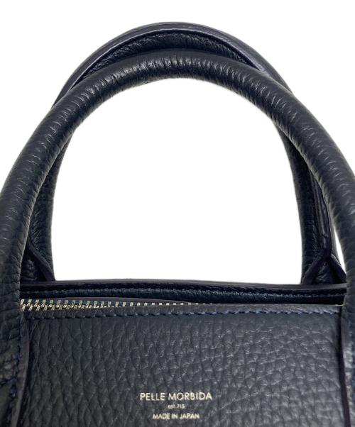 PELLE MORBIDA（ペッレモルビダ）PELLE MORBIDA (ペッレモルビダ) ミニボストンバッグ ネイビー サイズ:FREEの古着・服飾アイテム
