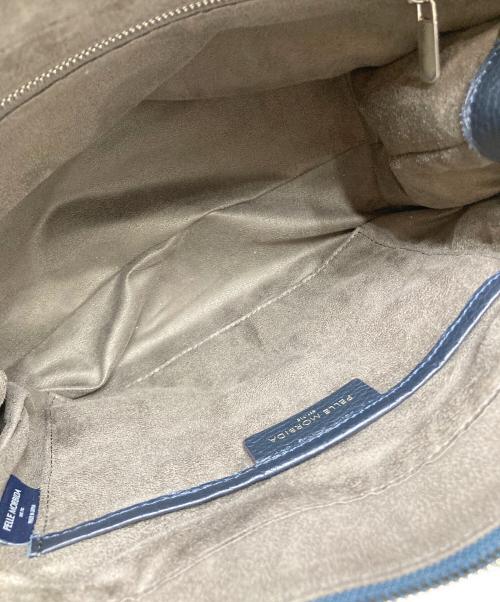PELLE MORBIDA（ペッレモルビダ）PELLE MORBIDA (ペッレモルビダ) ミニボストンバッグ ネイビー サイズ:FREEの古着・服飾アイテム
