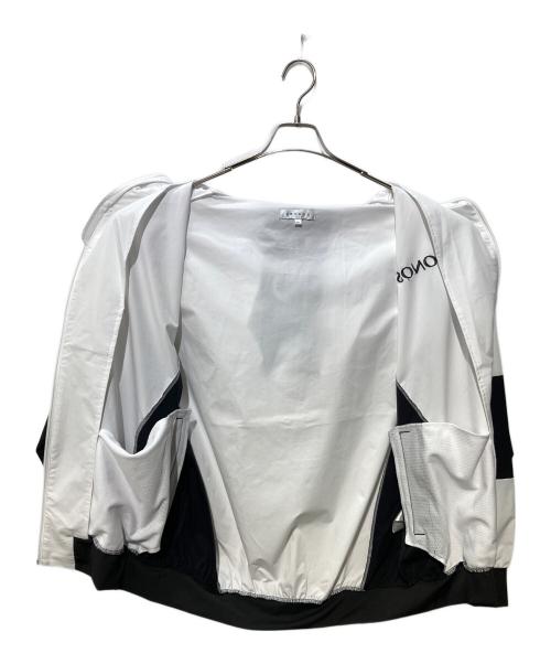 CRONOS（クロノス）CRONOS (クロノス) ジャケット ホワイト×ブラック サイズ:XXLの古着・服飾アイテム