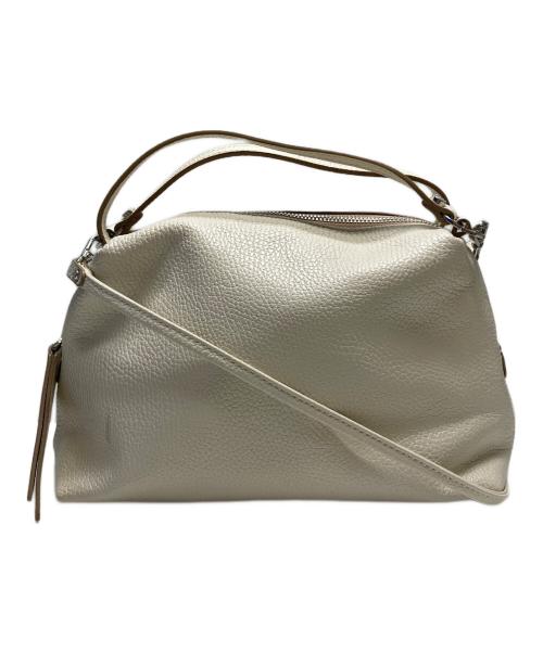 GIANNI CHIARINI（ジャンニ キアリーニ）GIANNI CHIARINI (ジャンニ キアリーニ) 2WAYショルダーバッグ アイボリーの古着・服飾アイテム