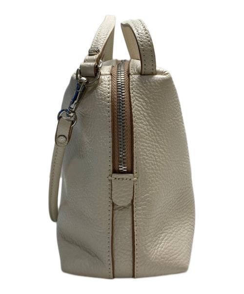 GIANNI CHIARINI（ジャンニ キアリーニ）GIANNI CHIARINI (ジャンニ キアリーニ) 2WAYショルダーバッグ アイボリーの古着・服飾アイテム