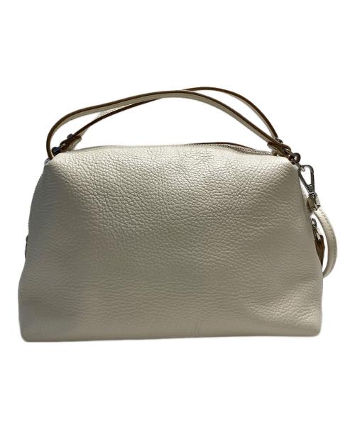 GIANNI CHIARINI（ジャンニ キアリーニ）GIANNI CHIARINI (ジャンニ キアリーニ) 2WAYショルダーバッグ アイボリーの古着・服飾アイテム