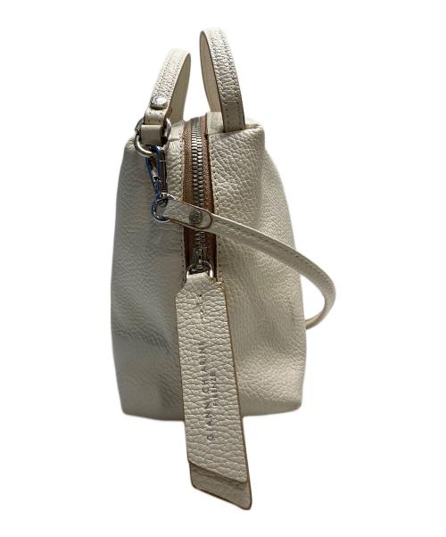 GIANNI CHIARINI（ジャンニ キアリーニ）GIANNI CHIARINI (ジャンニ キアリーニ) 2WAYショルダーバッグ アイボリーの古着・服飾アイテム