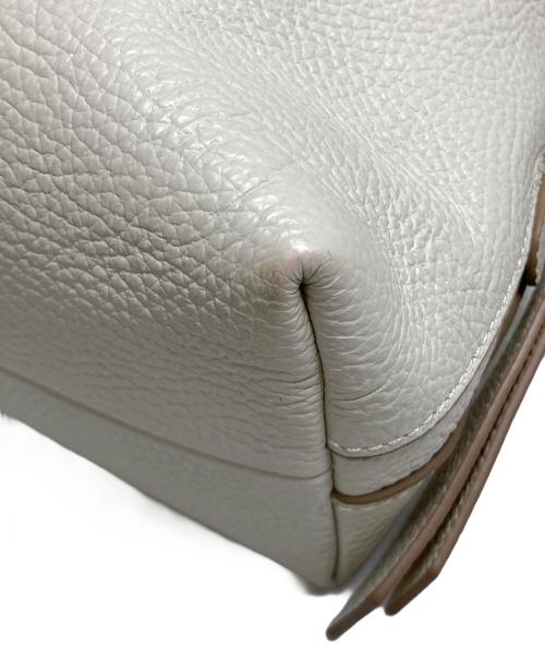 GIANNI CHIARINI（ジャンニ キアリーニ）GIANNI CHIARINI (ジャンニ キアリーニ) 2WAYショルダーバッグ アイボリーの古着・服飾アイテム