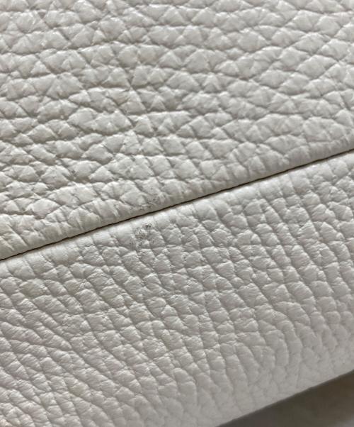 GIANNI CHIARINI（ジャンニ キアリーニ）GIANNI CHIARINI (ジャンニ キアリーニ) 2WAYショルダーバッグ アイボリーの古着・服飾アイテム