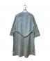 DRESSTERIOR (ドレステリア) ノーカラーエアリーコート スカイブルー サイズ:34：4000円