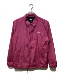 stussy（ステューシー）の古着「コーチジャケット」｜パープル