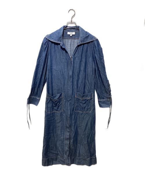 sea NEW YORK（シー ニューヨーク）sea NEW YORK (シー ニューヨーク) デザインデニムコート インディゴ サイズ:Sの古着・服飾アイテム