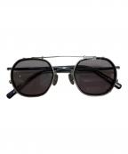 金子眼鏡カネコガンキョウ）の古着「クリップオンサングラス」｜ネイビー