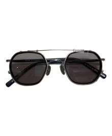 金子眼鏡（カネコガンキョウ）の古着「クリップオンサングラス」｜ネイビー