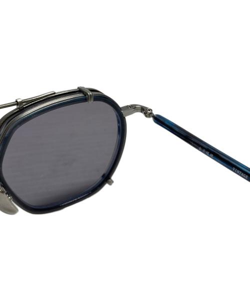 金子眼鏡（カネコガンキョウ）金子眼鏡 (カネコガンキョウ) クリップオンサングラス ネイビー サイズ:47□23-145の古着・服飾アイテム