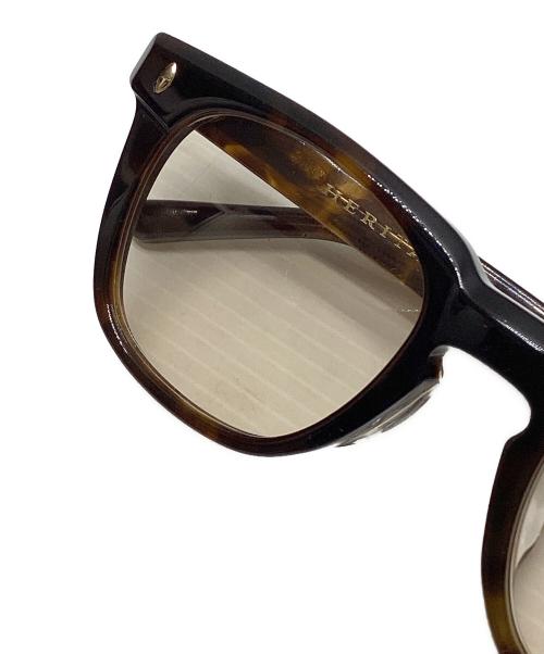 HERITAGE（ヘリテージ）HERITAGE (ヘリテージ) サングラス ブラウン サイズ:48□22の古着・服飾アイテム