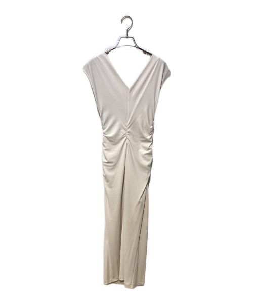 COCODEAL（ココディール）COCODEAL (ココディール) カシュクールカットワンピース アイボリー サイズ:Mの古着・服飾アイテム