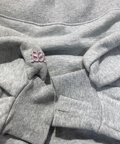 Snidel（スナイデル）Snidel (スナイデル) オフショルロゴスウェット グレー サイズ:Sの古着・服飾アイテム