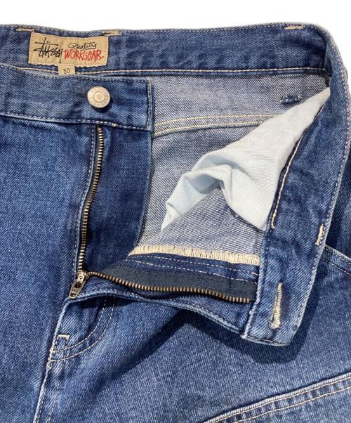 stussy（ステューシー）stussy (ステューシー) Denim Work Pants インディゴ サイズ:W30の古着・服飾アイテム