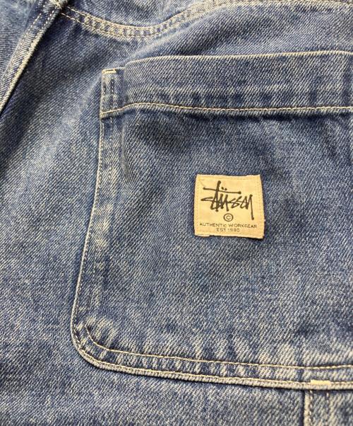 stussy（ステューシー）stussy (ステューシー) Denim Work Pants インディゴ サイズ:W30の古着・服飾アイテム