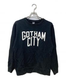 NUMBER (N)INE（ナンバーナイン）の古着「GOTHAM CITY LARGE SWEATSHIRT」｜ブラック