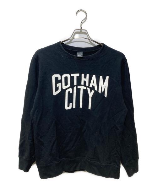 NUMBER (N)INE（ナンバーナイン）NUMBER (N)INE (ナンバーナイン) GOTHAM CITY LARGE SWEATSHIRT ブラック サイズ:3の古着・服飾アイテム