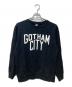 NUMBER (N)INE（ナンバーナイン）の古着「GOTHAM CITY LARGE SWEATSHIRT」｜ブラック