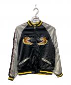 LAPINEラピーヌ）の古着「リバーシブルスカジャン」｜ブラック