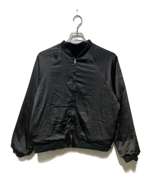 THRIFTY LOOK（スリフティールック）THRIFTY LOOK (スリフティールック) REVERSIBLE SOUVENIR GERMANY JACKET ブラック サイズ:Mの古着・服飾アイテム