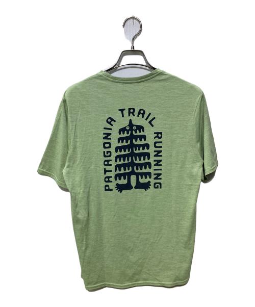 Patagonia（パタゴニア）Patagonia (パタゴニア) CAP COOL DAILY GRAPHIC SHIRT グリーン サイズ:Sの古着・服飾アイテム