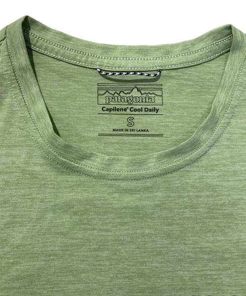 Patagonia（パタゴニア）Patagonia (パタゴニア) CAP COOL DAILY GRAPHIC SHIRT グリーン サイズ:Sの古着・服飾アイテム