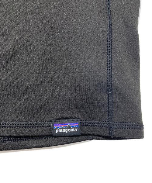 Patagonia（パタゴニア）Patagonia (パタゴニア) Capilene Midweight Crew ブラック サイズ:Sの古着・服飾アイテム