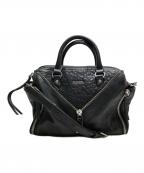 DIESELディーゼル）の古着「LE ZIPPER 2WAYバッグ」｜ブラック