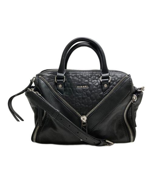 DIESEL（ディーゼル）DIESEL (ディーゼル) LE ZIPPER 2WAYバッグ ブラックの古着・服飾アイテム