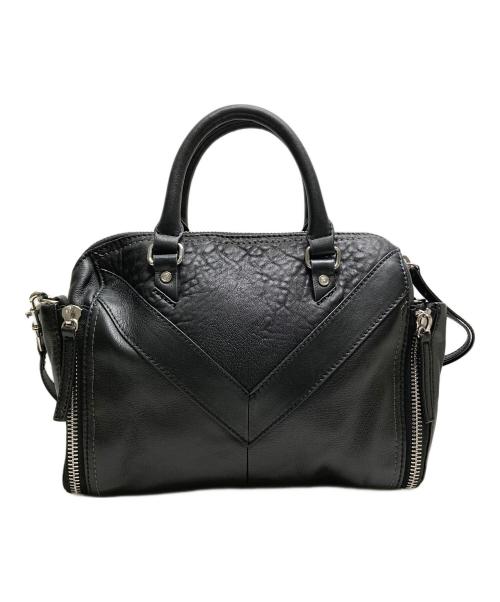 DIESEL（ディーゼル）DIESEL (ディーゼル) LE ZIPPER 2WAYバッグ ブラックの古着・服飾アイテム