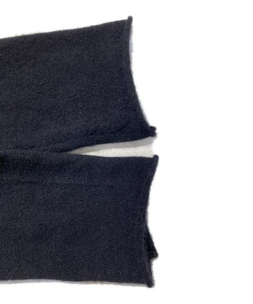 lucien pellat-finet（ルシアン・ペラフィネ）lucien pellat-finet (ルシアン・ペラフィネ) カシミアスカルVネックニット ブラック サイズ:Sの古着・服飾アイテム