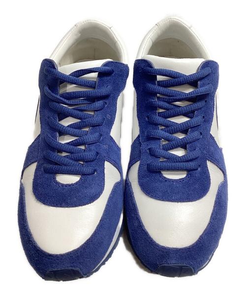 TORY BURCH（トリーバーチ）TORY BURCH (トリーバーチ) スニーカー ホワイト×ブルー サイズ:6.5Ⅿの古着・服飾アイテム