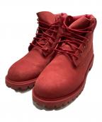 Timberlandティンバーランド）の古着「6inch PREMIUM BOOTS」｜レッド