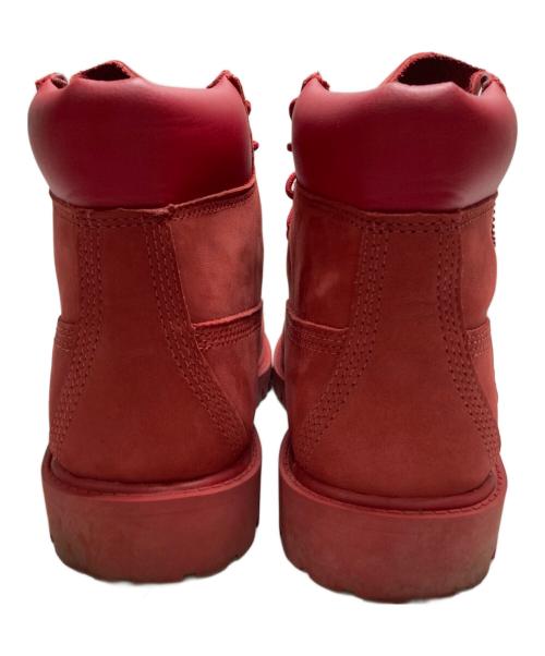 Timberland（ティンバーランド）Timberland (ティンバーランド) 6inch PREMIUM BOOTS レッド サイズ:SIZE 23cmの古着・服飾アイテム