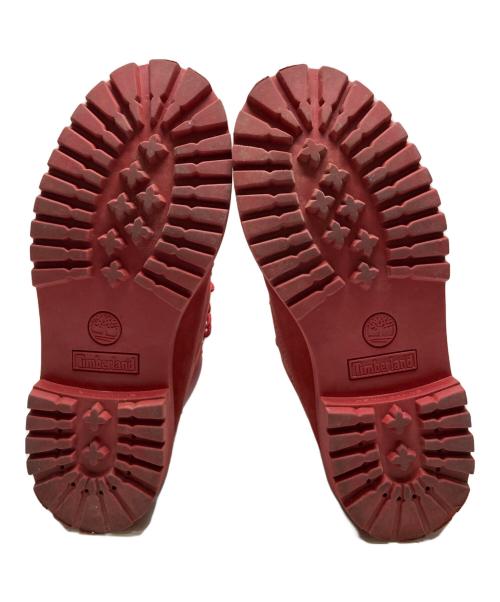 Timberland（ティンバーランド）Timberland (ティンバーランド) 6inch PREMIUM BOOTS レッド サイズ:SIZE 23cmの古着・服飾アイテム