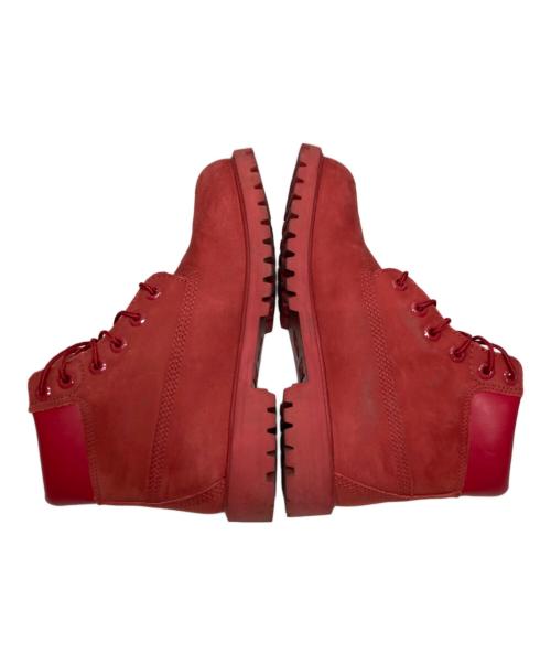 Timberland（ティンバーランド）Timberland (ティンバーランド) 6inch PREMIUM BOOTS レッド サイズ:SIZE 23cmの古着・服飾アイテム