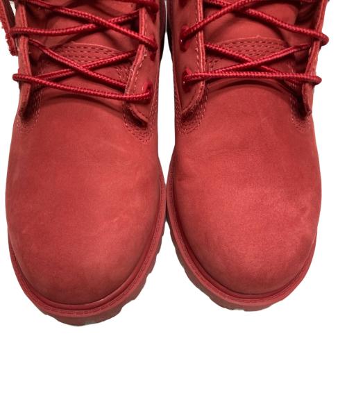 Timberland（ティンバーランド）Timberland (ティンバーランド) 6inch PREMIUM BOOTS レッド サイズ:SIZE 23cmの古着・服飾アイテム