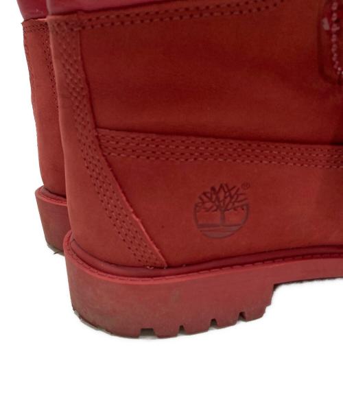 Timberland（ティンバーランド）Timberland (ティンバーランド) 6inch PREMIUM BOOTS レッド サイズ:SIZE 23cmの古着・服飾アイテム