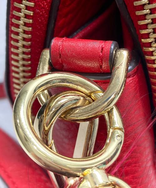 MICHAEL KORS（マイケル・コース）MICHAEL KORS (マイケル・コース) ショルダーバッグ レッドの古着・服飾アイテム