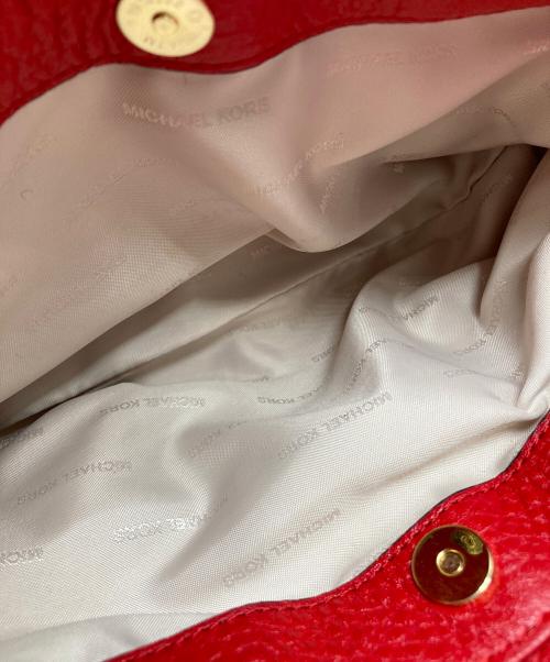 MICHAEL KORS（マイケル・コース）MICHAEL KORS (マイケル・コース) ショルダーバッグ レッドの古着・服飾アイテム