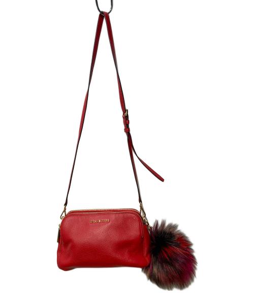 MICHAEL KORS（マイケル・コース）MICHAEL KORS (マイケル・コース) ショルダーバッグ レッドの古着・服飾アイテム