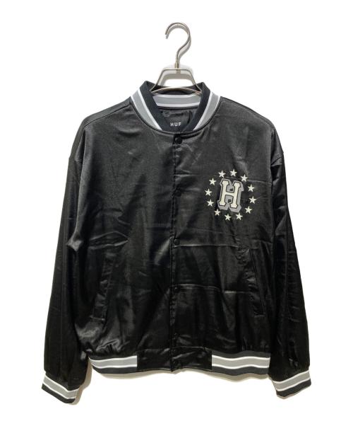 HUF（ハフ）HUF (ハフ) ブルゾン ブラック サイズ:Mの古着・服飾アイテム