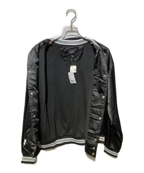 HUF（ハフ）HUF (ハフ) ブルゾン ブラック サイズ:Mの古着・服飾アイテム