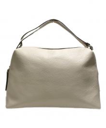 GIANNI CHIARINI（ジャンニ キアリーニ）の古着「ハンドバッグ」｜アイボリー